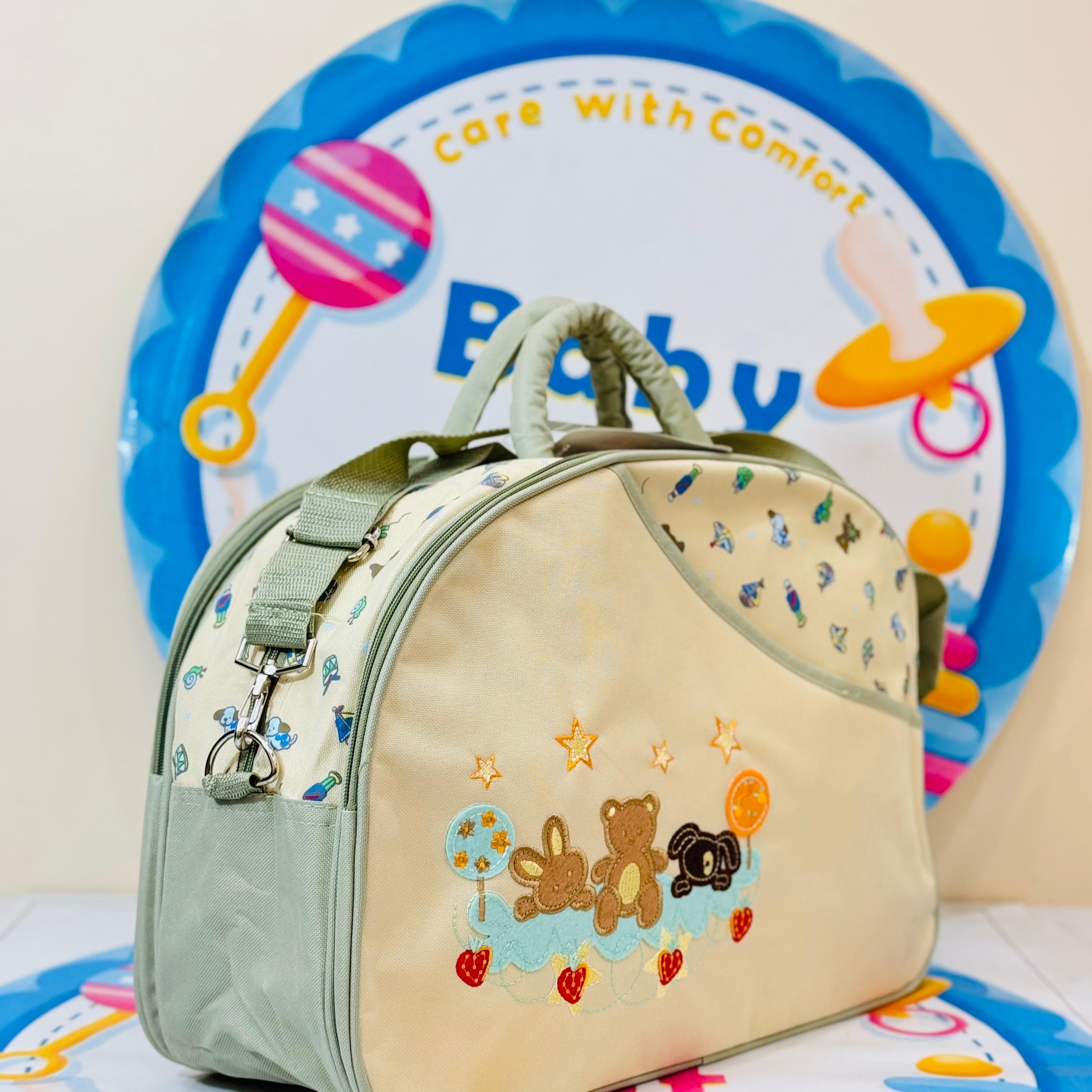 Premium D-Shape Baby Bags / Mother Bags Collection

👜 Carry all your baby essentials in style and comfort!

Product Features:

🟠 Large Capacity: Perfect for organizing baby clothes, diapers, bottles, and more.

🔥 Durable Material: High-quality fabric ensures long-lasting use.

🎒 Stylish Design: Trendy D-shape bags in beautiful colors and patterns.

✅ Easy to Carry: Lightweight with comfortable straps for moms on the go.

💼 Multi-Purpose Use: Ideal for travel, daily outings, and hospital visits.

Delive