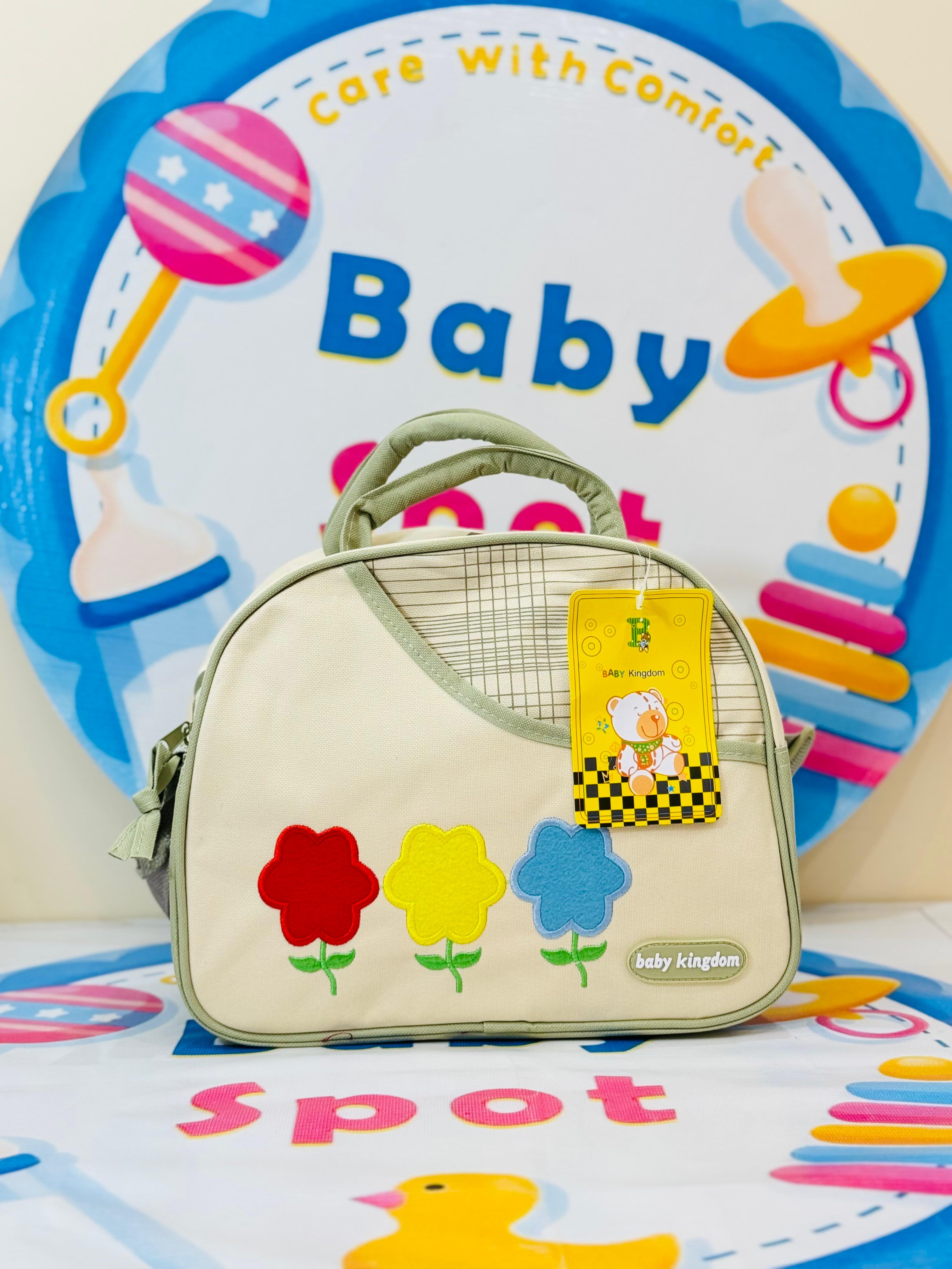 Compact D-Shape Baby Bags / Mother Bags Collection

🎒 Small size, big convenience for every mom!

Product Features:

🟢 Compact Size: Perfect for carrying all essential baby items.

🔥 Durable Material: Made with high-quality fabric for everyday use.

👜 Stylish Design: Trendy D-shape available in beautiful colors and patterns.

✅ Lightweight & Portable: Easy to carry during outings or travel.

💼 Organized Compartments: Multiple pockets for efficient storage.

Delivery Information:

🚚 Delivery in 2-5 day