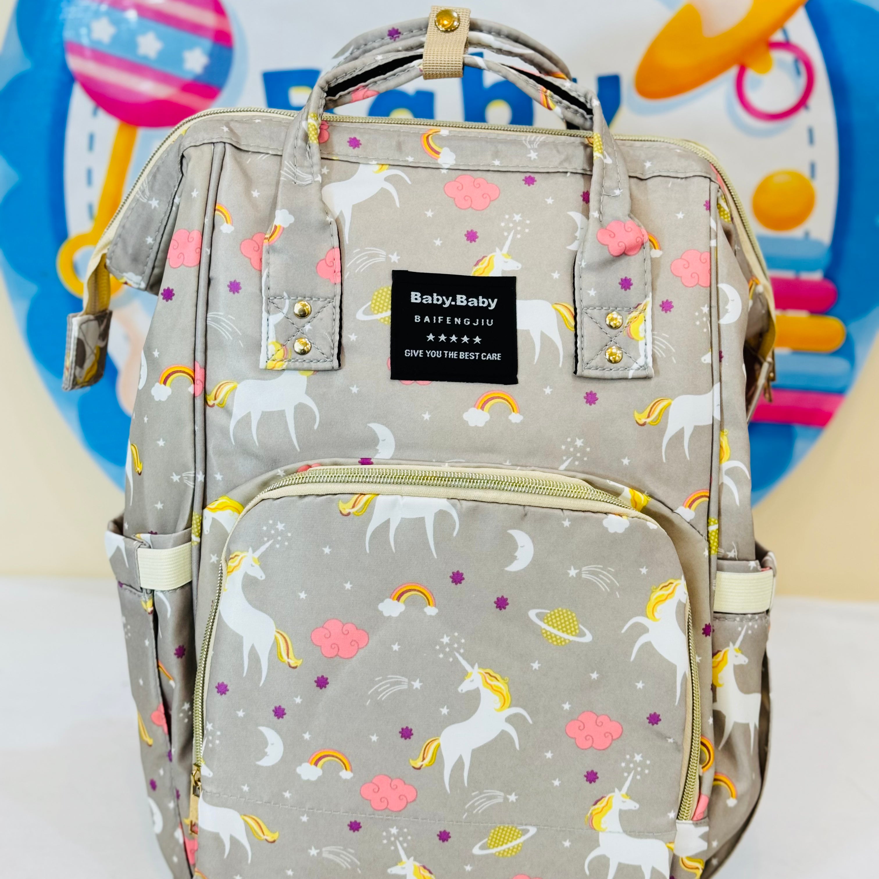 Discover Stylish and Functional Baby Diaper Bags: Your Perfect Companion for Parenthood! Explore a wide selection of high-quality diaper bags designed to keep you organized and on-trend while caring for your little one. From fashionable designs to practical features, our baby diaper bags make parenting a breeze. Shop now for the ultimate blend of fashion and functionality!