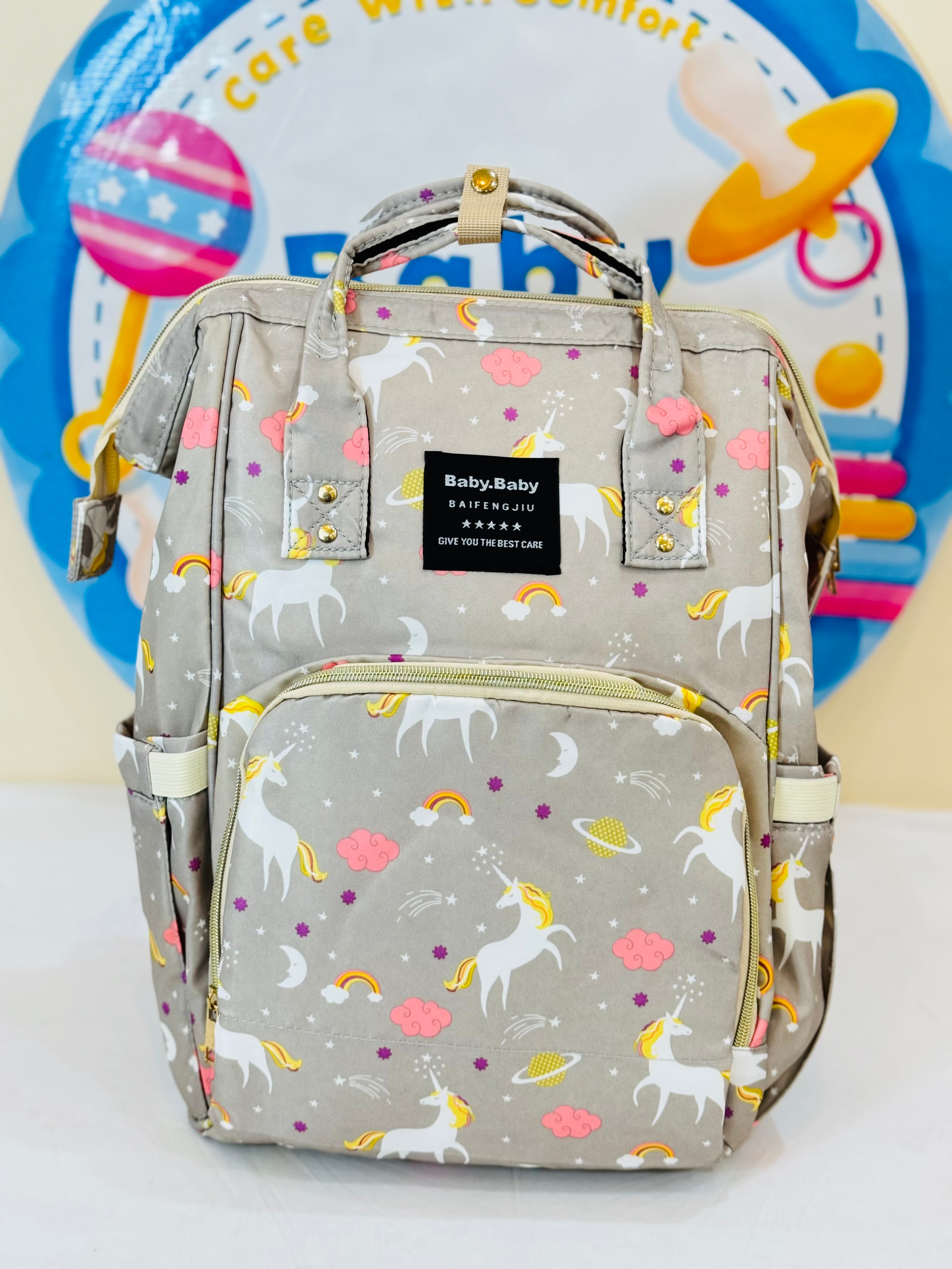 Discover Stylish and Functional Baby Diaper Bags: Your Perfect Companion for Parenthood! Explore a wide selection of high-quality diaper bags designed to keep you organized and on-trend while caring for your little one. From fashionable designs to practical features, our baby diaper bags make parenting a breeze. Shop now for the ultimate blend of fashion and functionality!