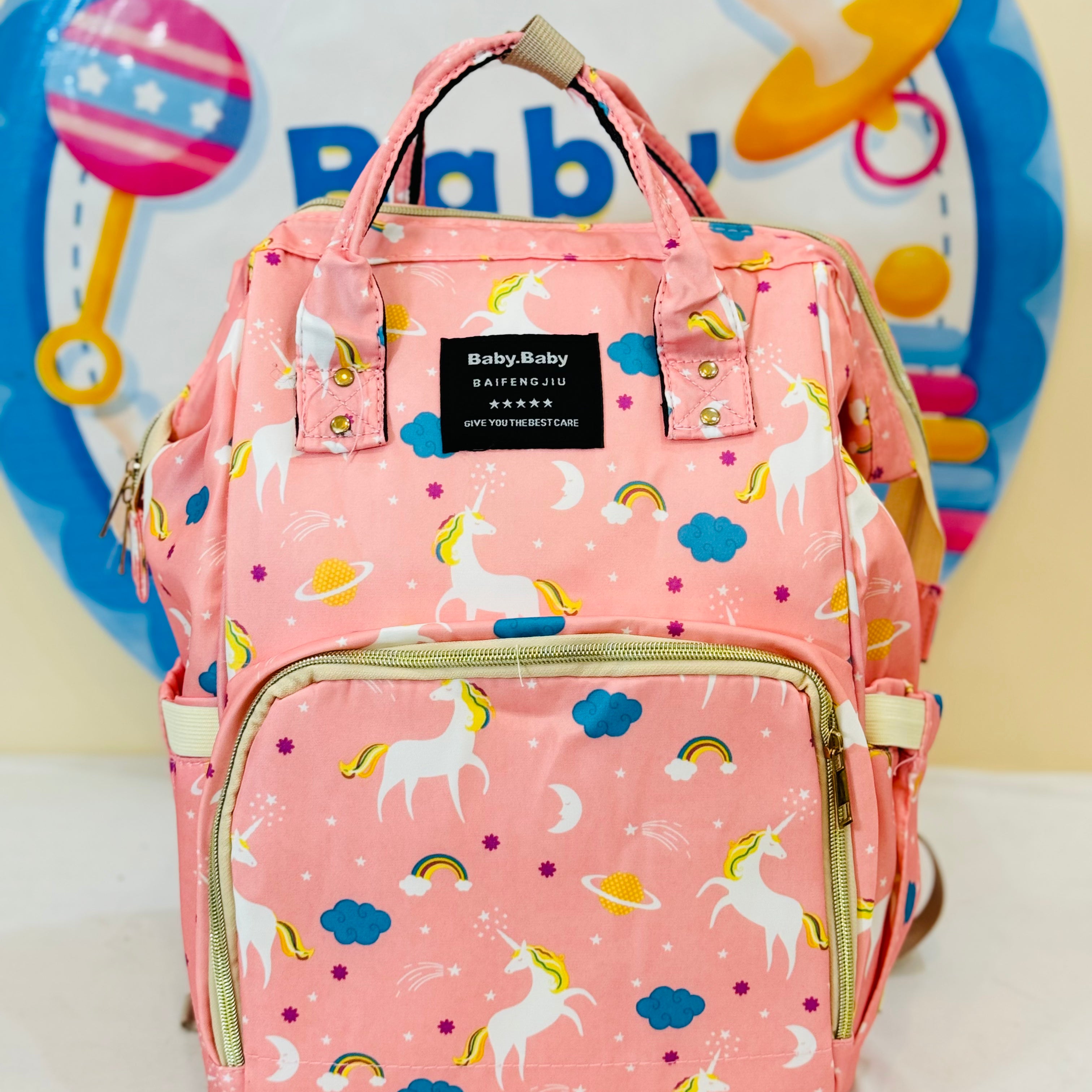 Discover Stylish and Functional Baby Diaper Bags: Your Perfect Companion for Parenthood! Explore a wide selection of high-quality diaper bags designed to keep you organized and on-trend while caring for your little one. From fashionable designs to practical features, our baby diaper bags make parenting a breeze. Shop now for the ultimate blend of fashion and functionality!