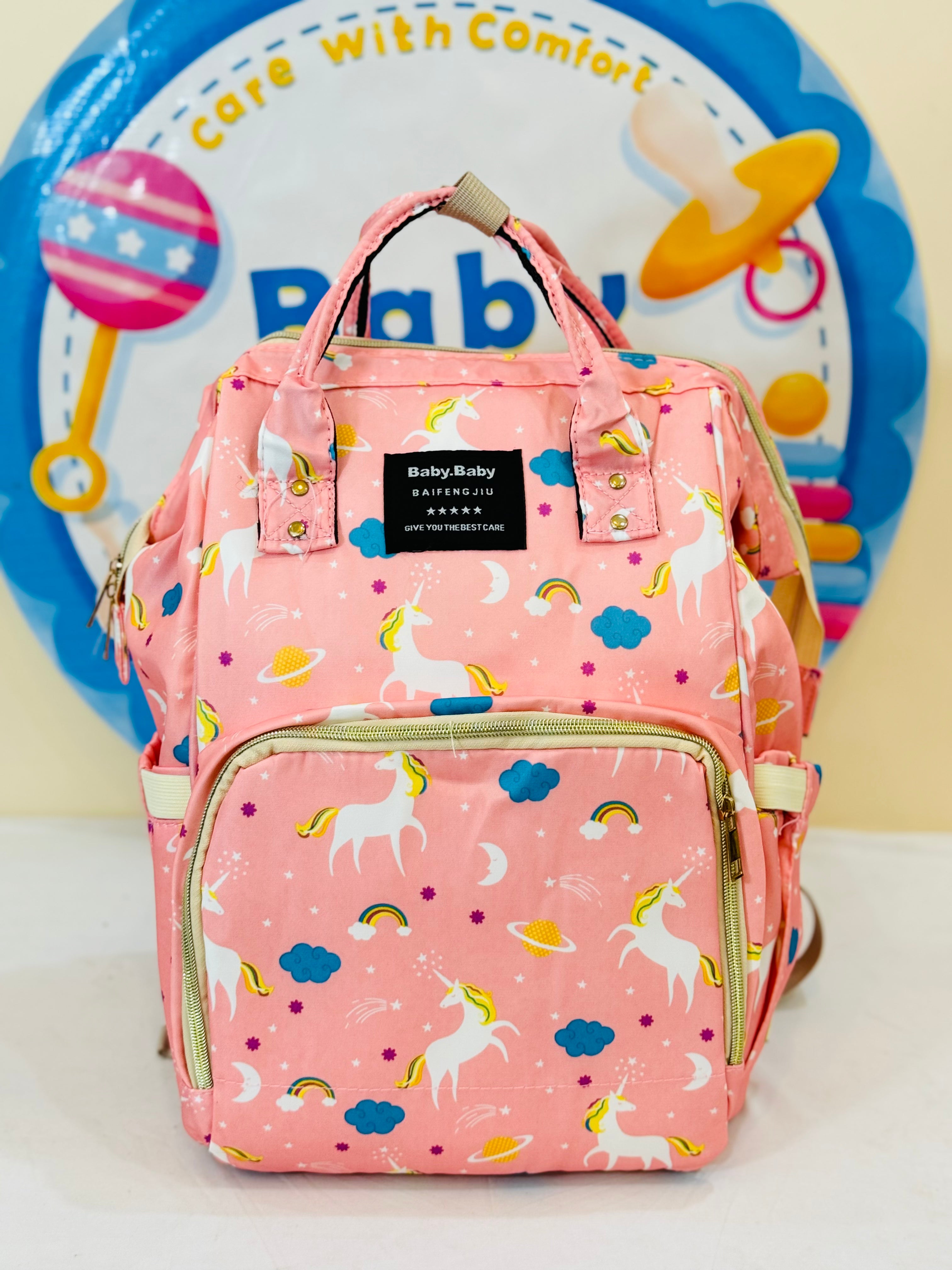 Discover Stylish and Functional Baby Diaper Bags: Your Perfect Companion for Parenthood! Explore a wide selection of high-quality diaper bags designed to keep you organized and on-trend while caring for your little one. From fashionable designs to practical features, our baby diaper bags make parenting a breeze. Shop now for the ultimate blend of fashion and functionality!