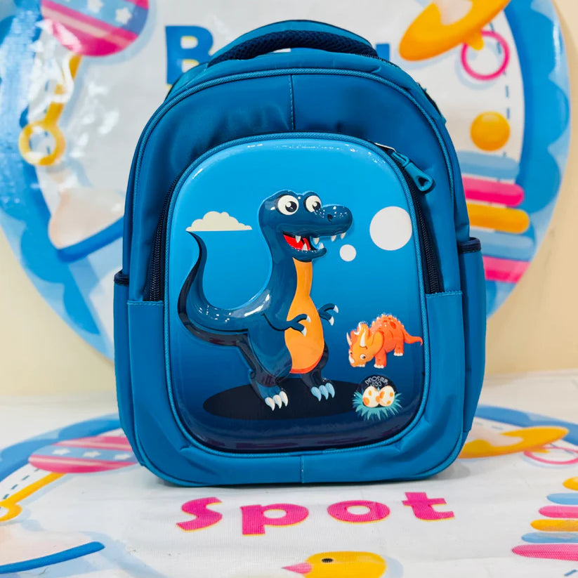 3D Dino School Bag