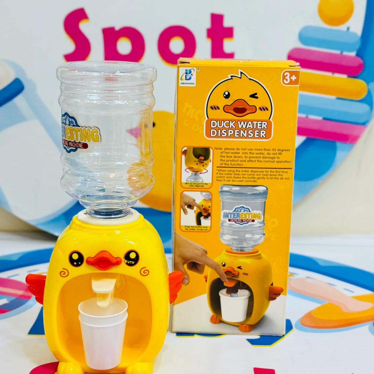 Mini Water Dispenser Toy for Kids