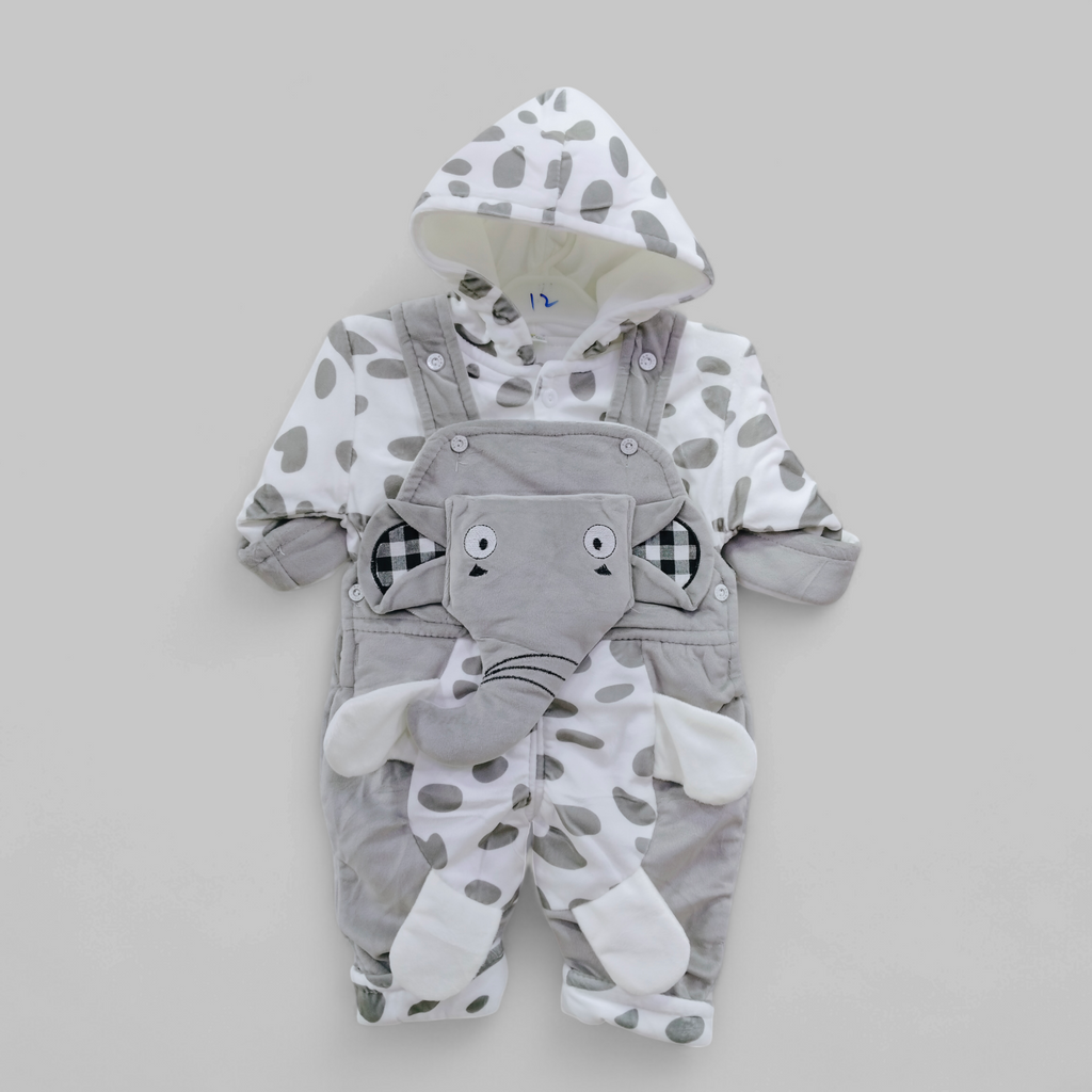 Quilted Velvet Baby Romper Collection