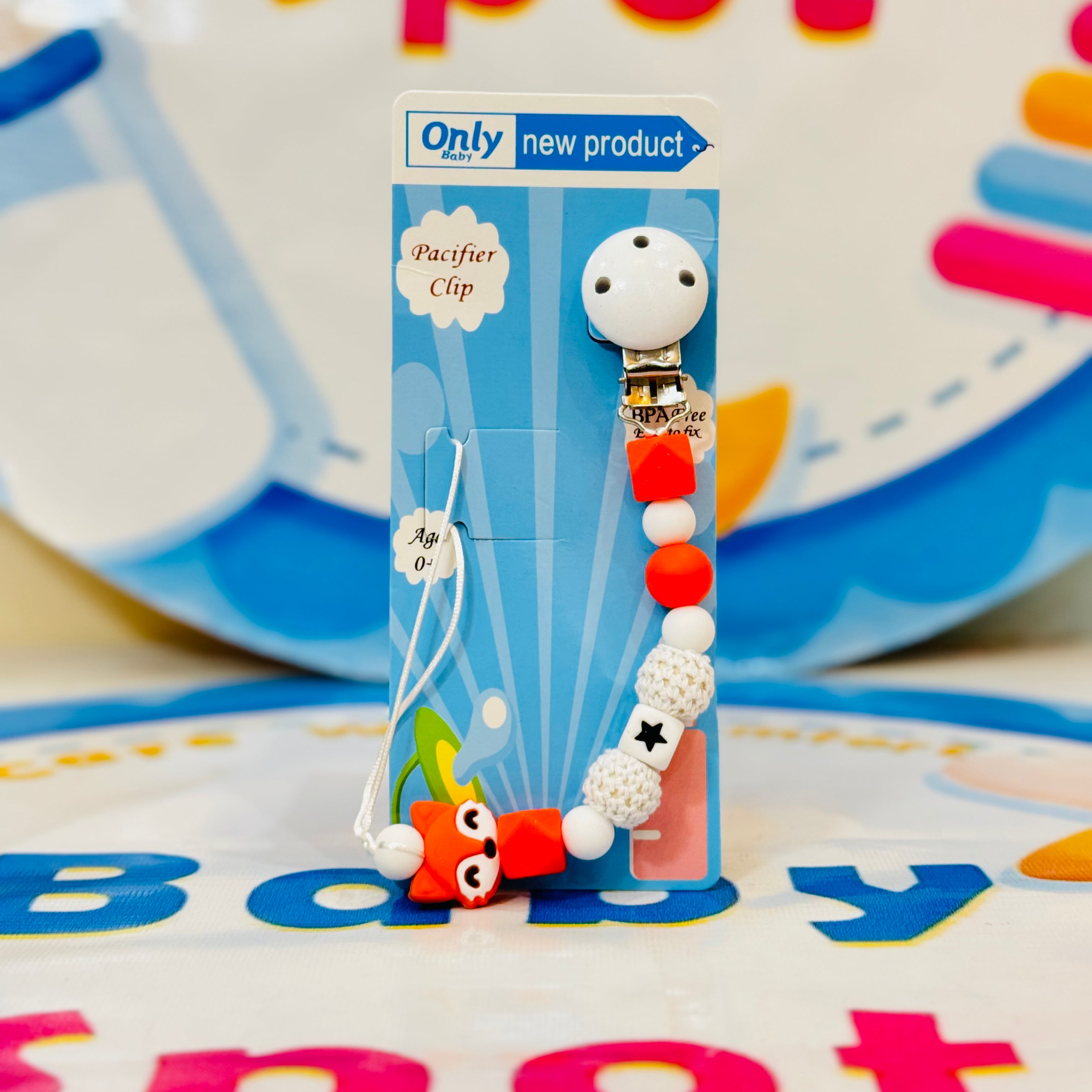 🌟 Premium Range Baby Fancy Soother Chains Collection 🌟

Features:

🍼 Stylish & Safe: Adorable designs to keep your baby's soother secure and within reach.

🌈 Durable & Lightweight: Perfect for everyday use.

✨ Variety of Fancy Styles: Matches any outfit for your little one.

✔️ Easy-to-Use Clip: Ensures soother stays clean and hygienic.

Order Details:

💰 Price: 550 Rs.

🚚 Delivery Time: 2-5 days.

🛒 How to Order:

WhatsApp: 03117399001

DM us

Visit: babyspotofficial.pk

#BabySootherChains #FancySoo