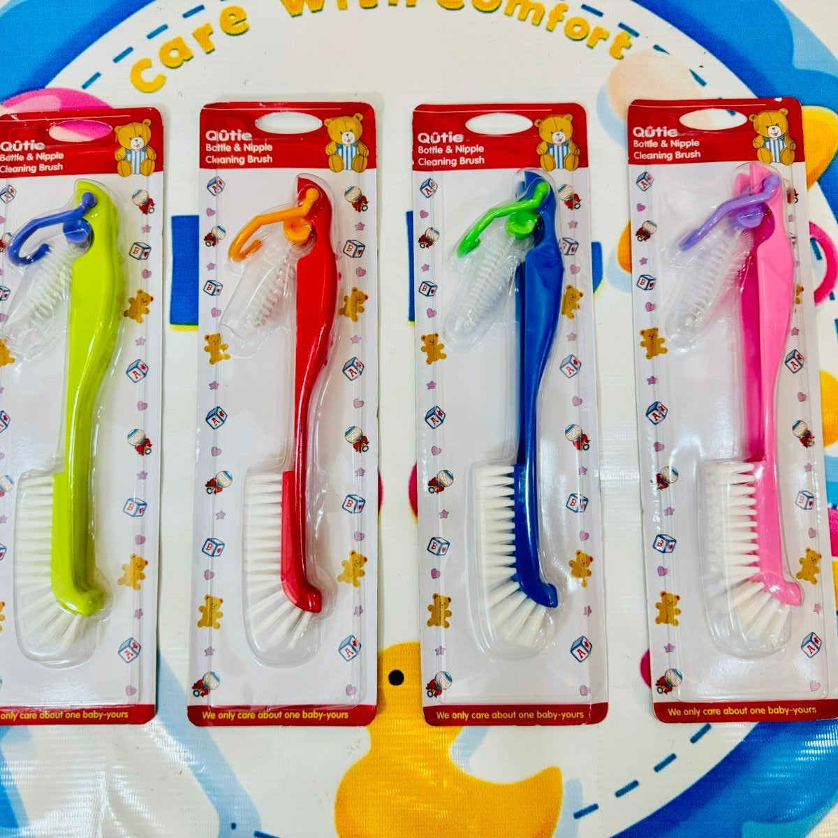 🍼 Original Imported Baby Feeder Brushes Collection 🍼

Premium quality brushes designed for effortless feeder cleaning

Available in 4 beautiful colors to suit your style

Perfect for maintaining hygiene and cleanliness for your baby

Durable and easy to use, ensuring long-lasting performance

Quality guaranteed for your satisfaction


💰 Price: 850 Rs
🚚 Delivery Time: 2-5 days
📲 For orders: WhatsApp at 03117399001, DM us, or visit babyspotofficial.pk

#BabyFeederBrushes #BabyCareEssentials #ImportedQual