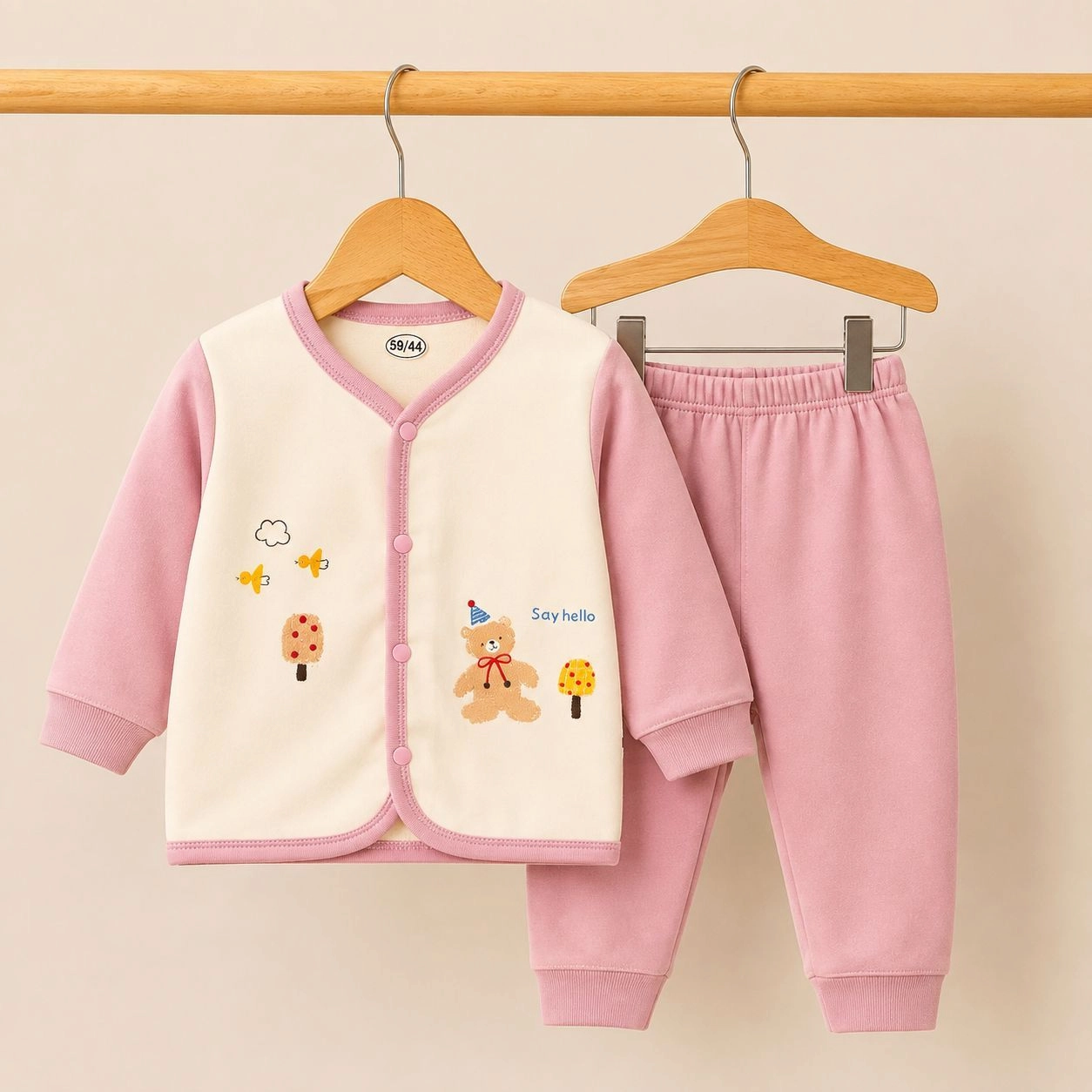 Imported Fleece 2 pc baby suits