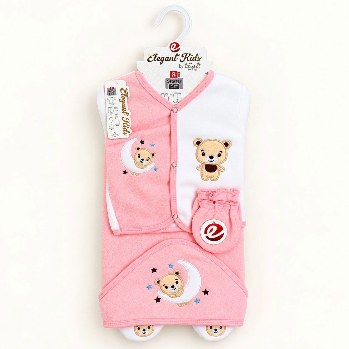 8 Pcs Winter Fleece Baby Starter Set – Warm & Cozy