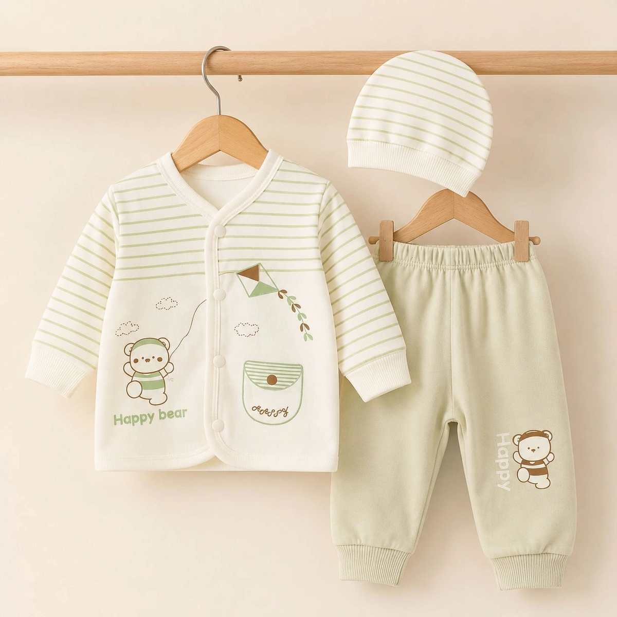 Baby Pajama Suit with Cap SK(0-3 months)