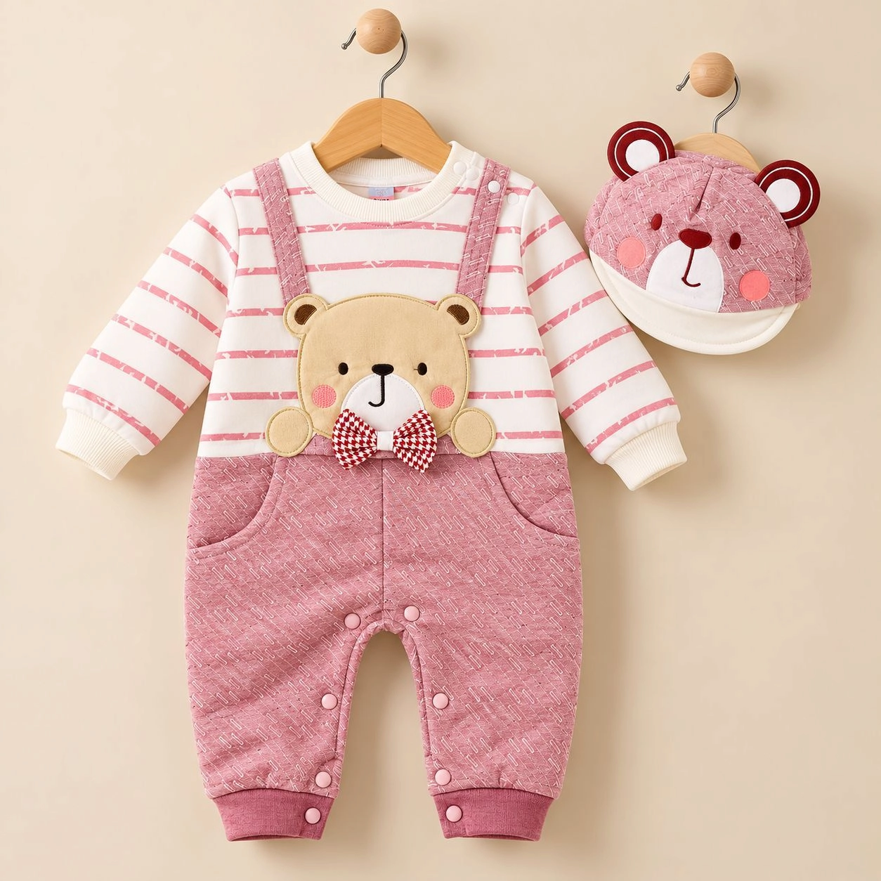 JB Baby Winter Rompers – Cozy & Stylish