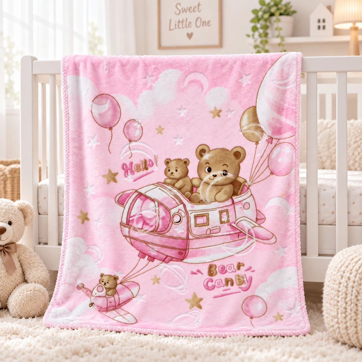 Baby Soft Double-Ply Blanket (100 X 100Cm)