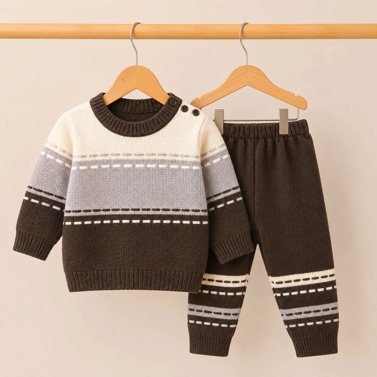 Baby Woolen Pajama Suits – Winter Collection ❄️
