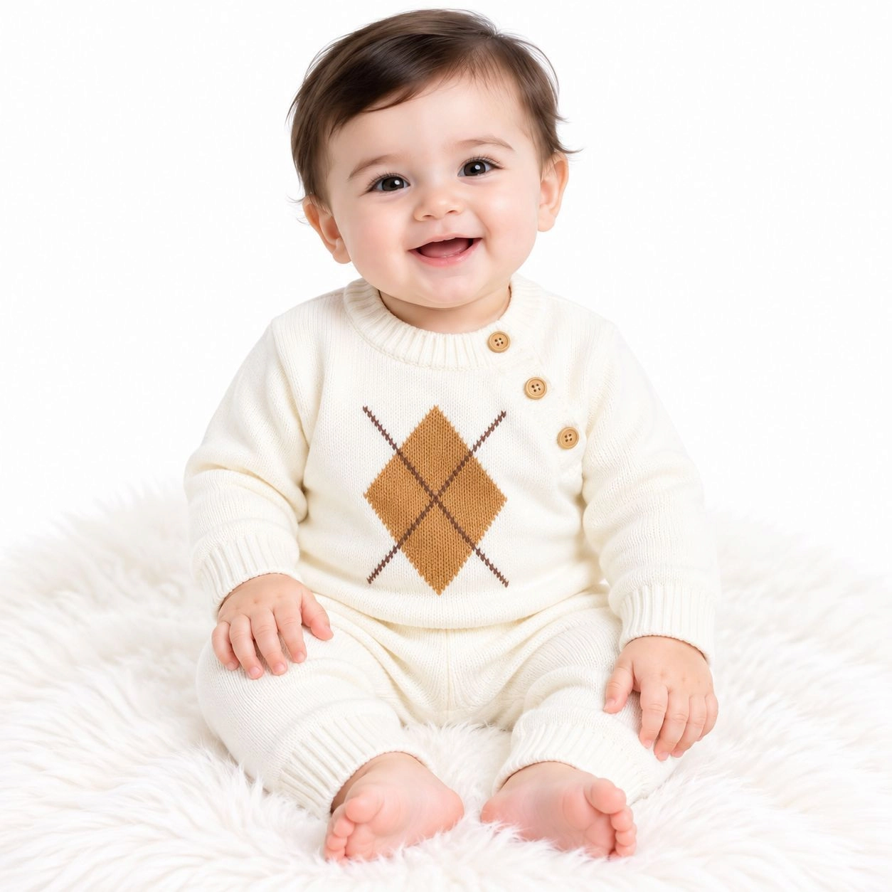 Baby Woolen Pajama Suits – Winter Collection ❄️
