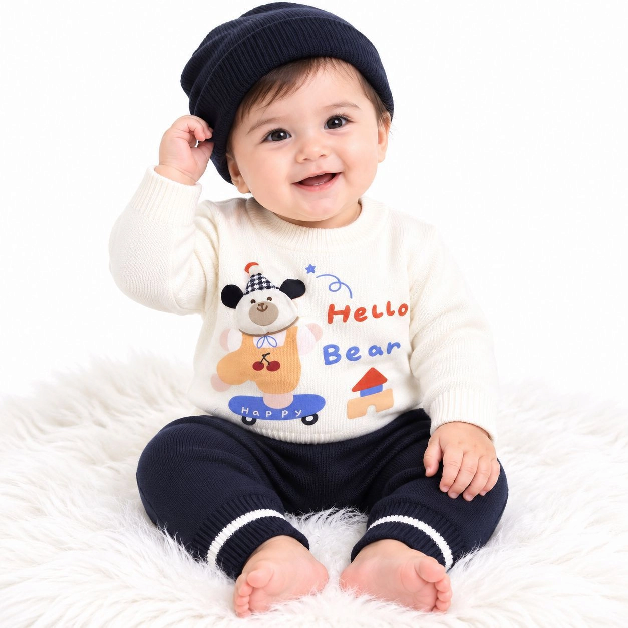 Baby Woolen Pajama Suits – Winter Collection ❄️
