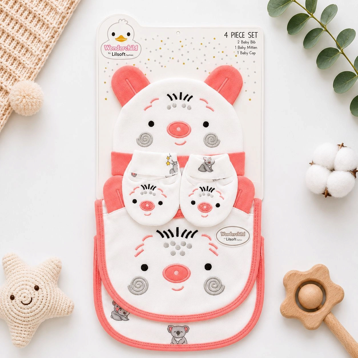 Imported Baby 4-Piece Essentials Set