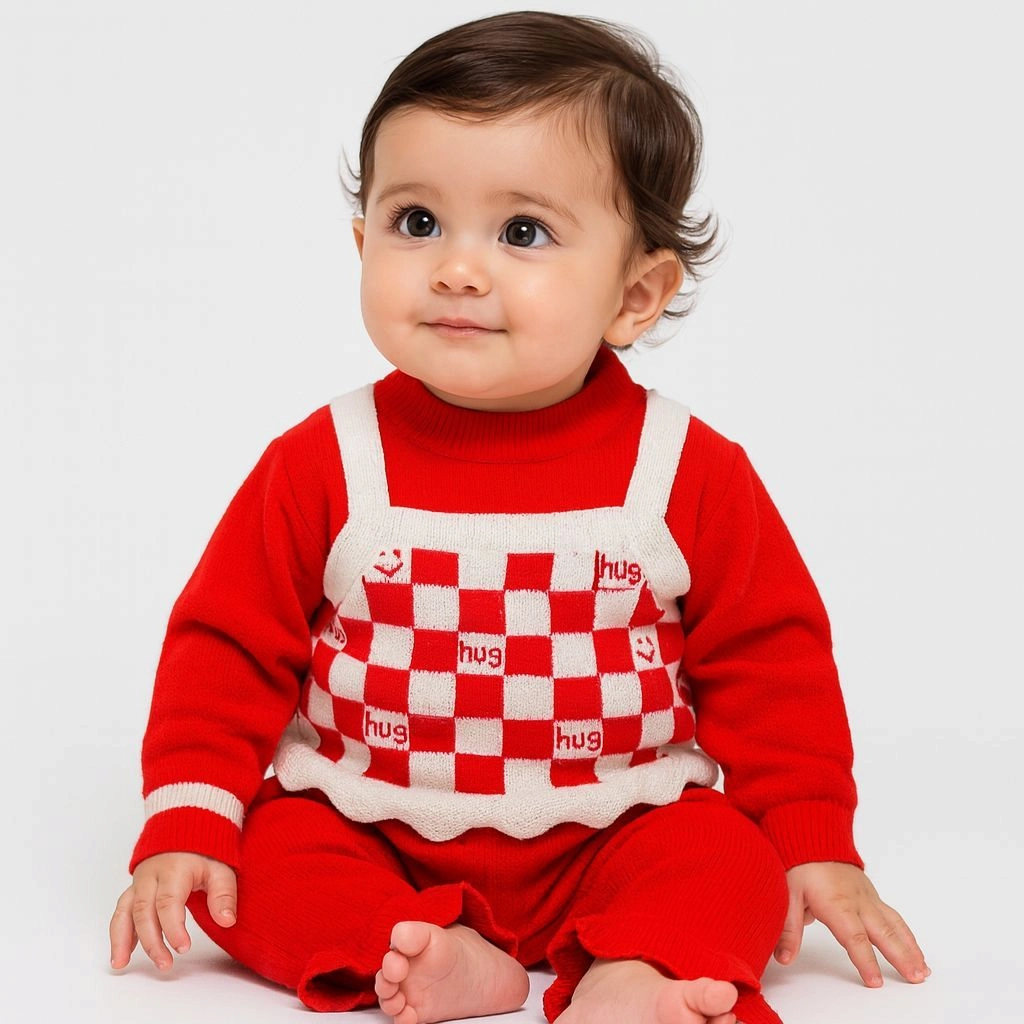 Baby Woolen Pajama Suits – Winter Collection ❄️