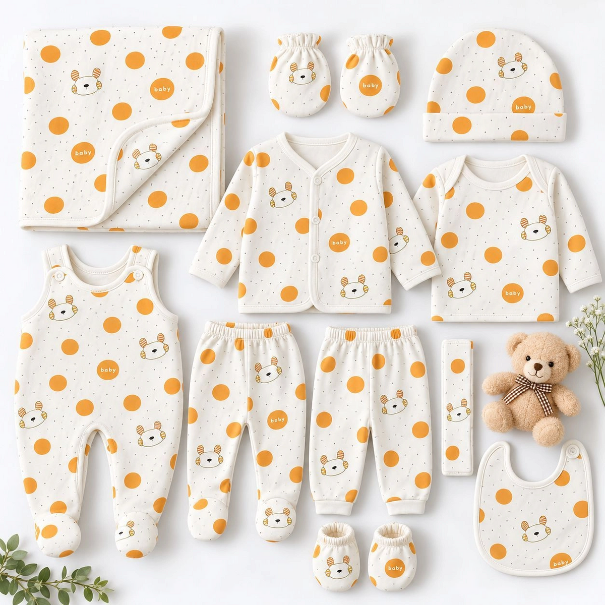 11 pcs baby winter starter set collection