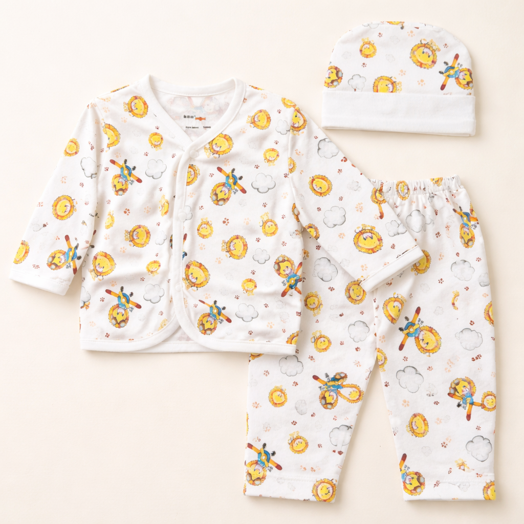 Baby Pajama Suit with Cap