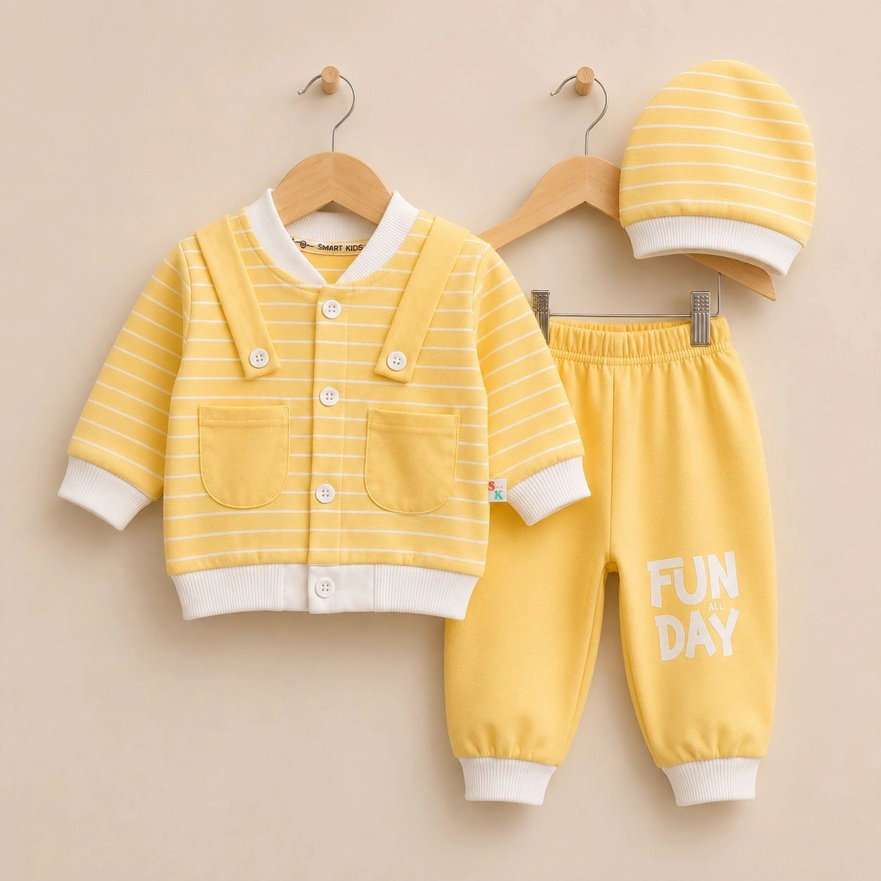 Baby Pajama Suit with Cap SK(0-3 months)