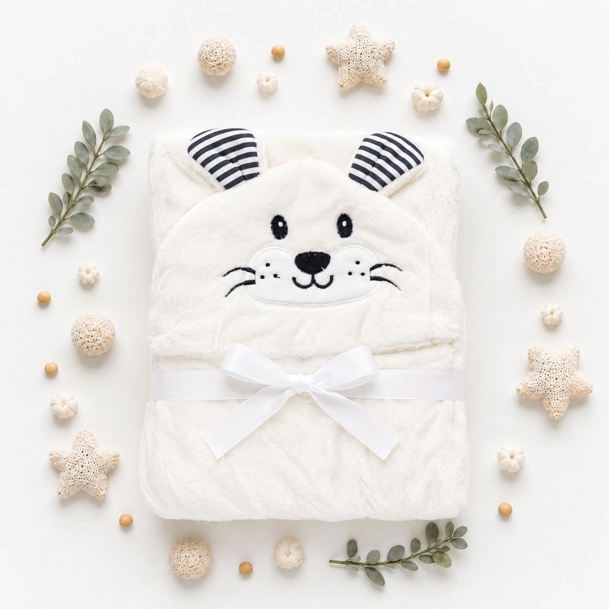 Imported Baby Hooded Blankets/Warm Shawls