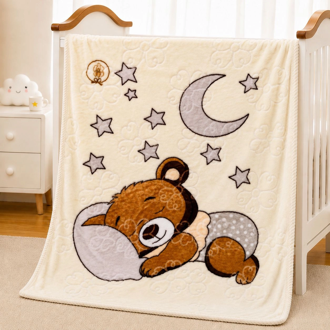 Baby Soft Double-Ply Blanket (100 X 100Cm)