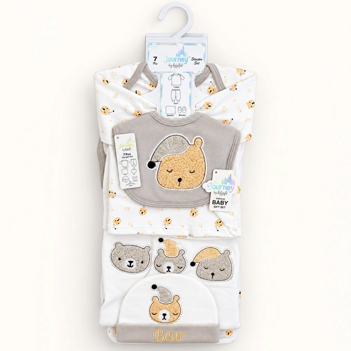 7 Pcs Winter velvet Baby Starter Set – Warm & Cozy