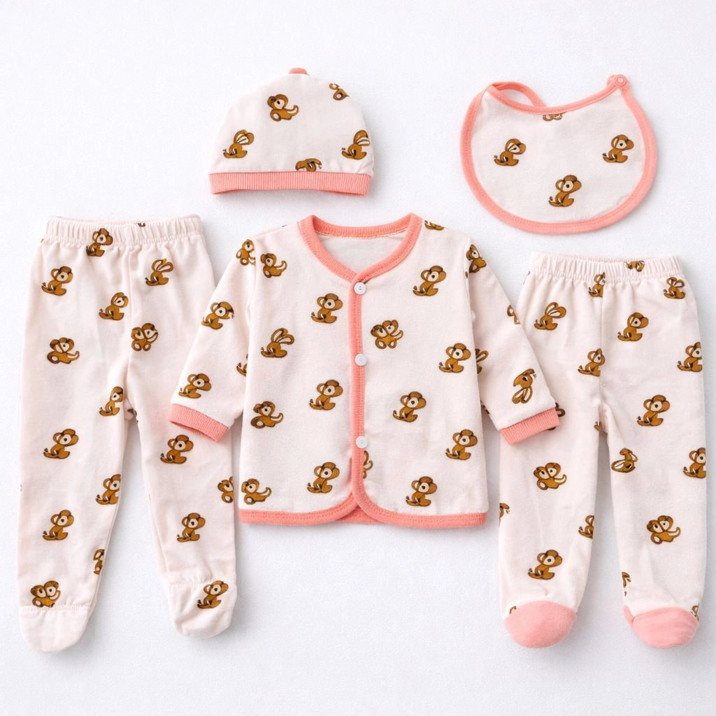 Baby 5 Pcs Starter Set Dresses Blended