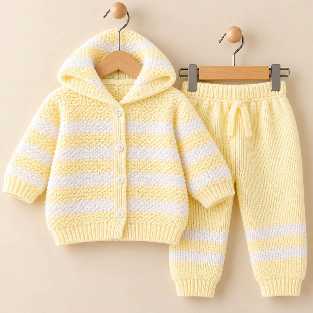 Winter woolen 2 pc baby suits