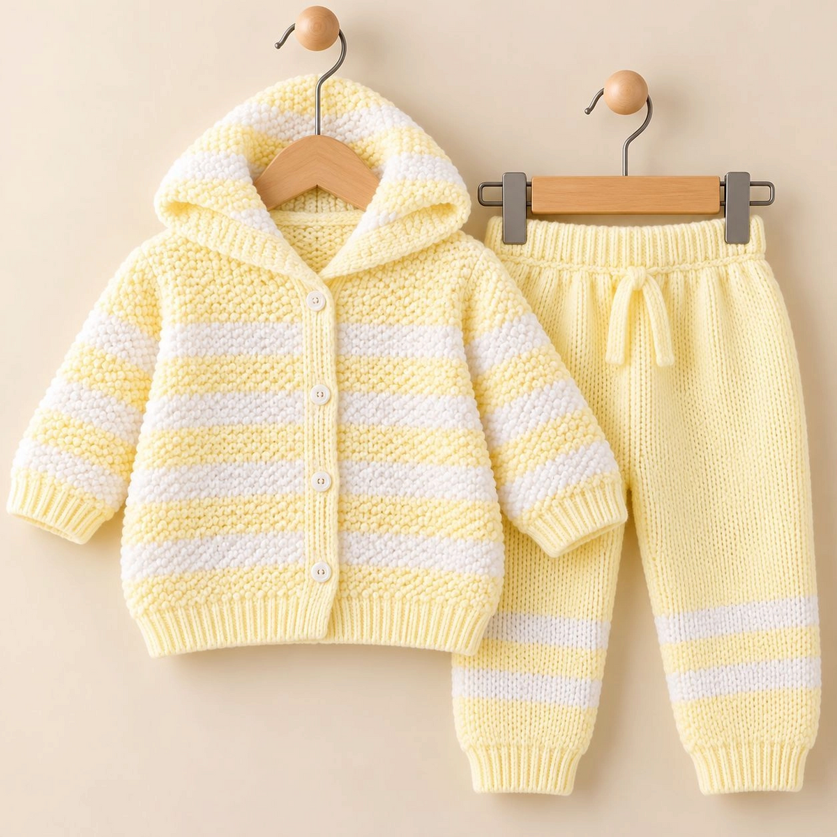 Winter woolen 2 pc baby suits