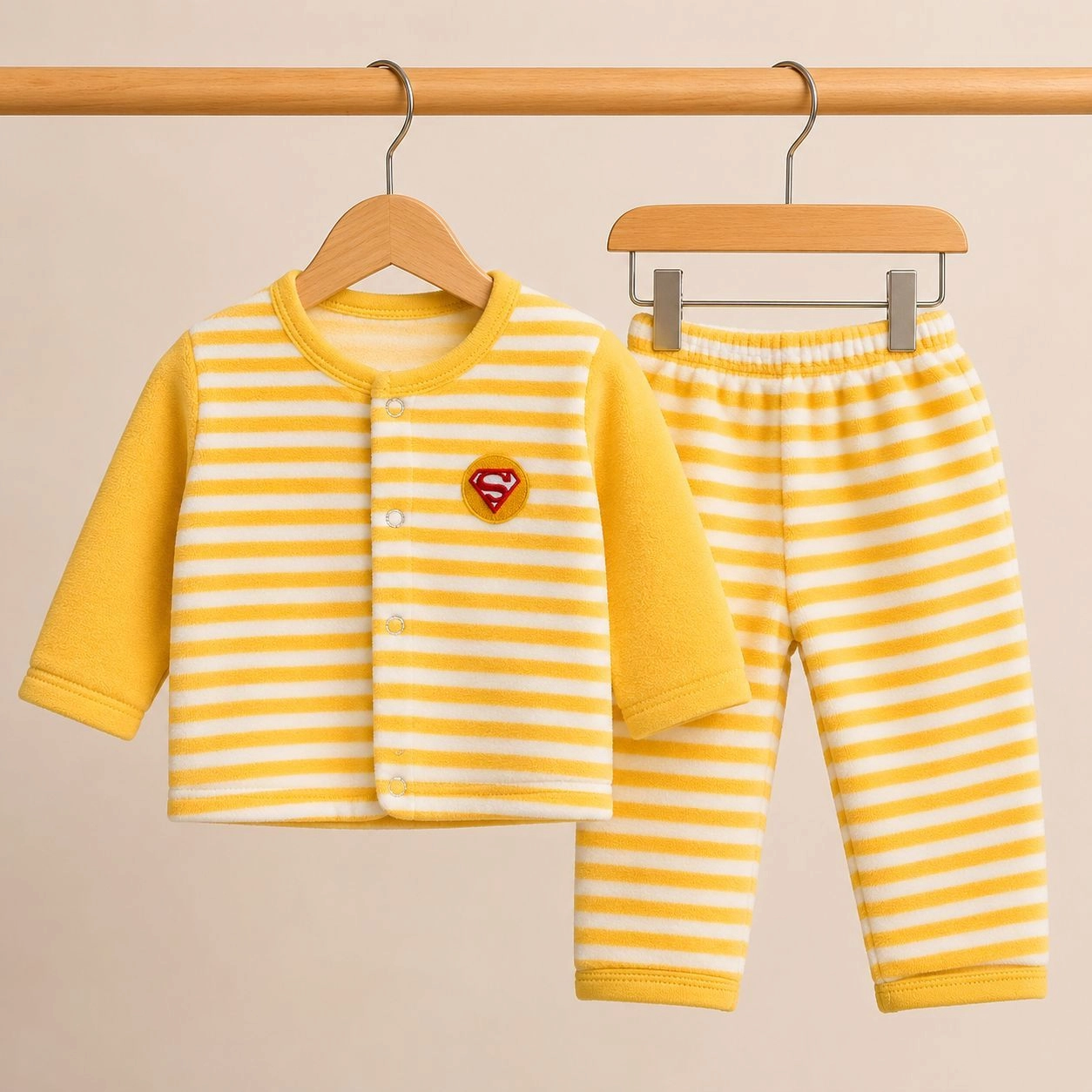 Winter Fleece 2 pc baby suits(0-3 months)
