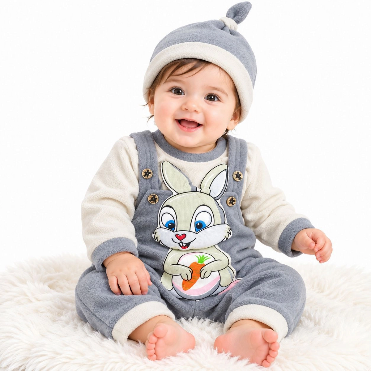 BS Baby Winter Rompers – Cozy & Stylish(0-3 months)