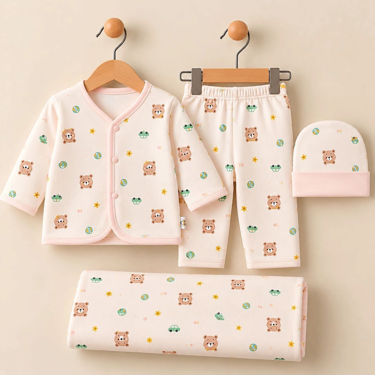 Baby winter 5 Pcs Starter Set Dresses
