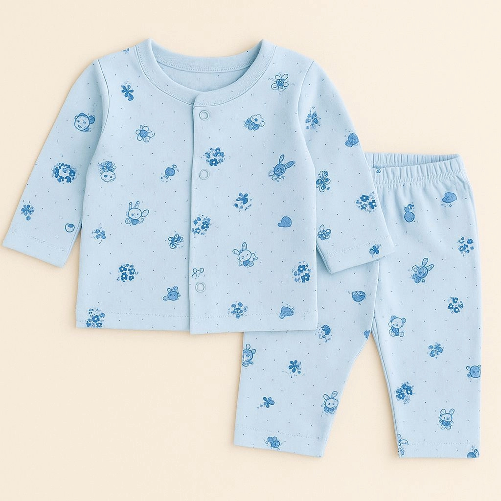 Winter Fleece 2 pc baby suits