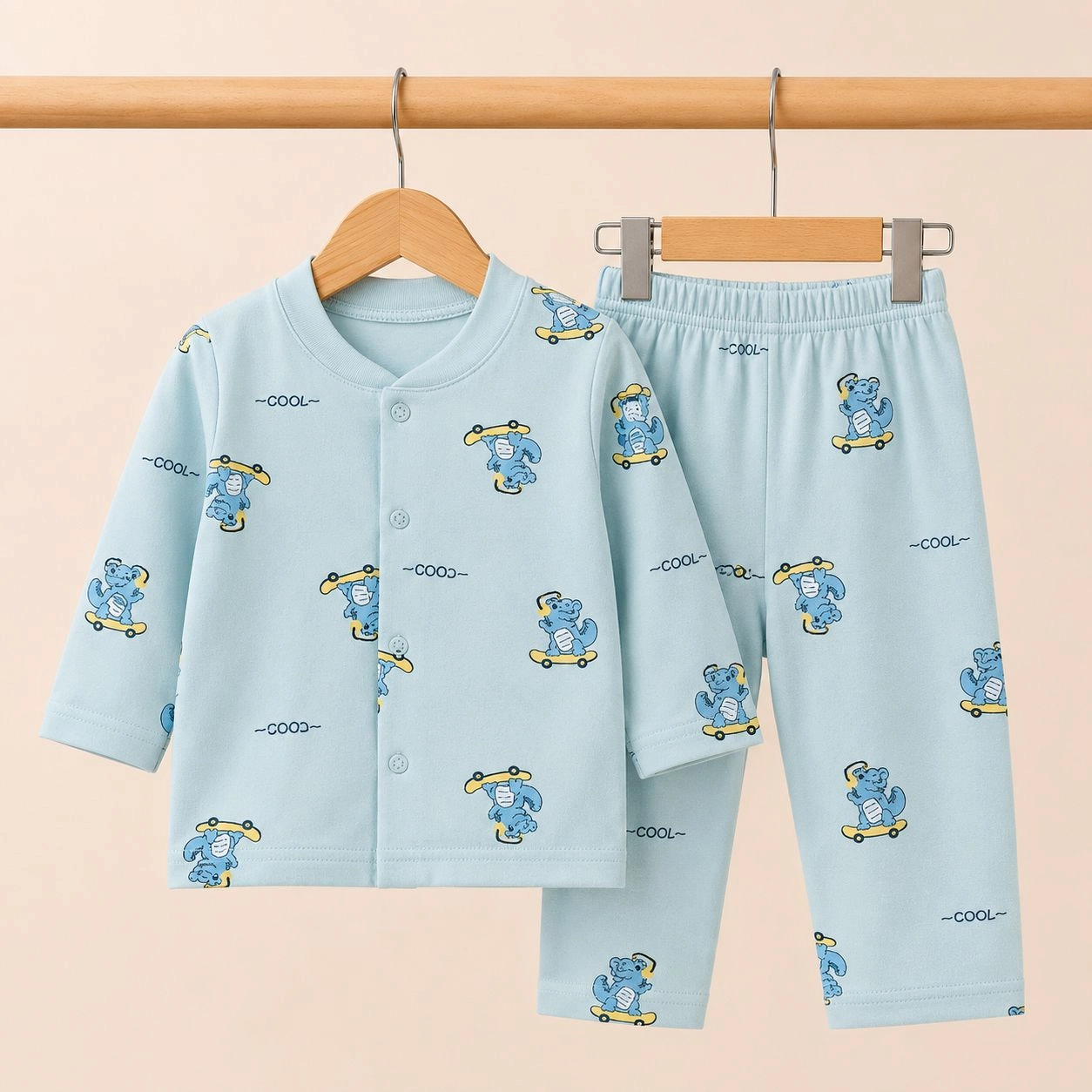 Winter Fleece 2 pc baby suits