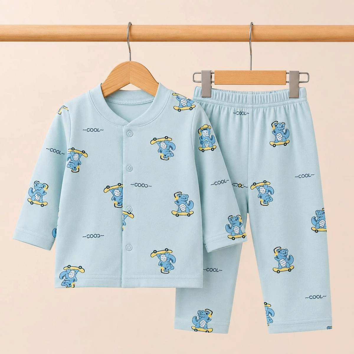 Winter Fleece 2 pc baby suits