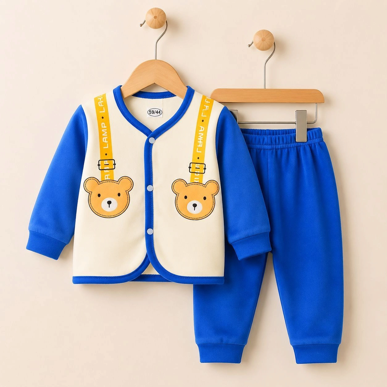 Winter Fleece 2 pc baby suits(0-3 months)