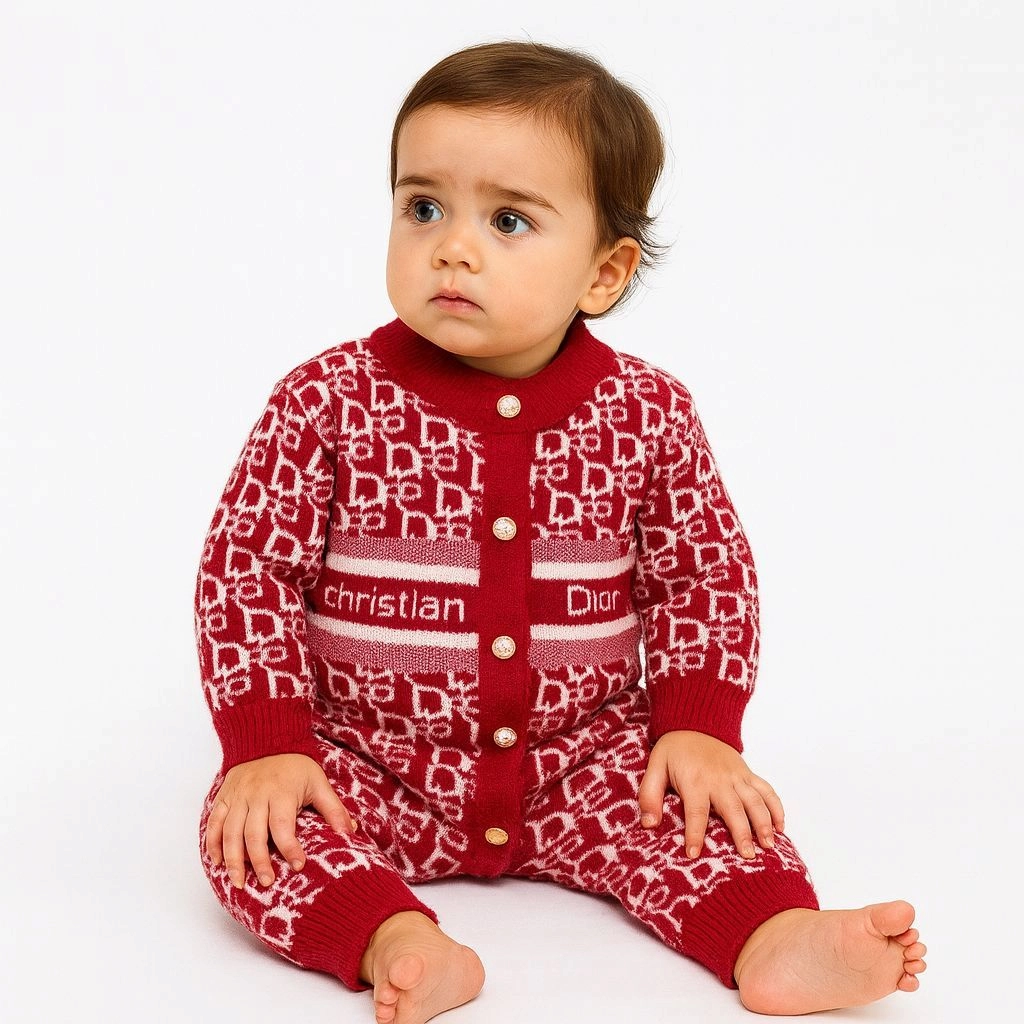 Imported Woolen Baby Rompers