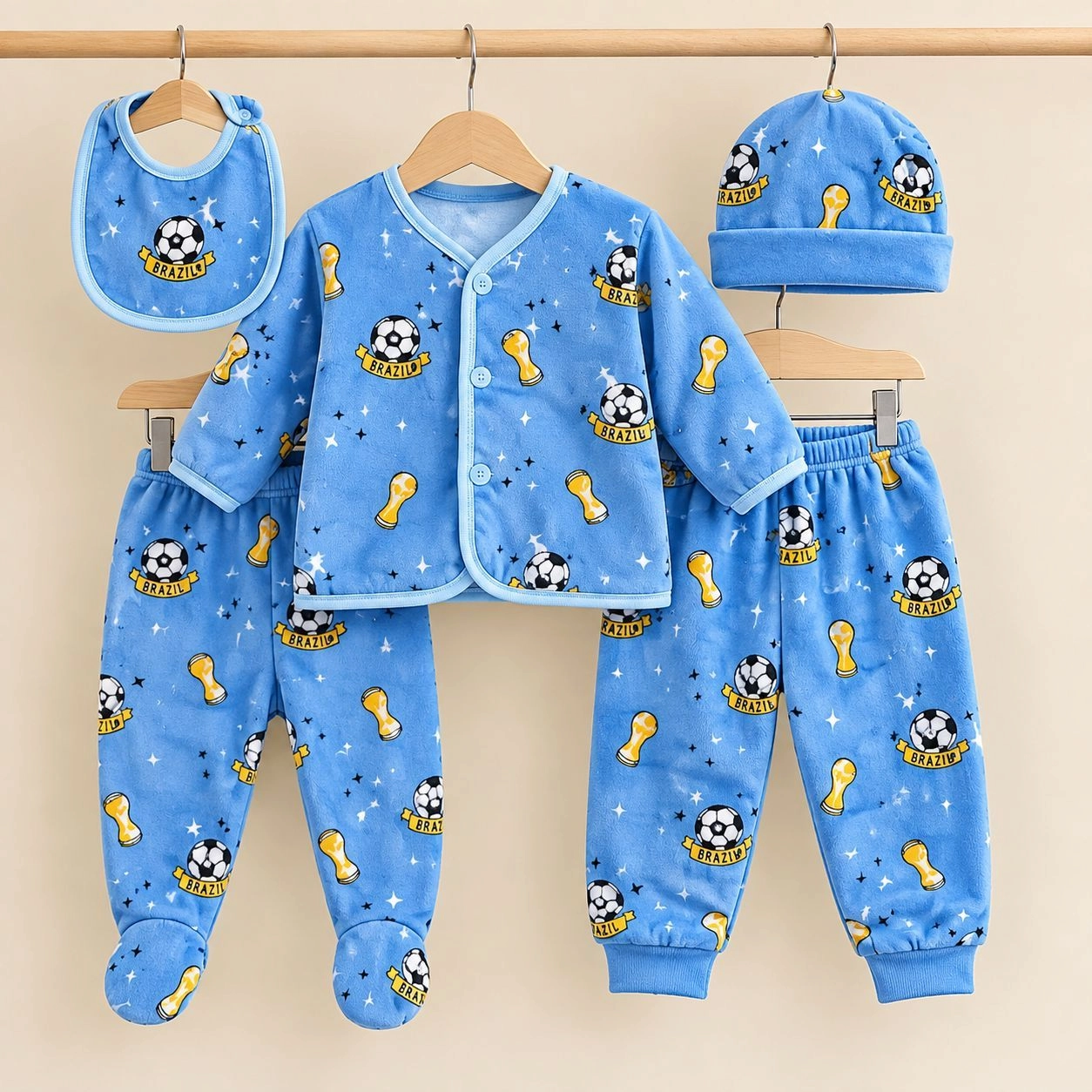 Baby winter 5 Pcs Starter Set Dresses