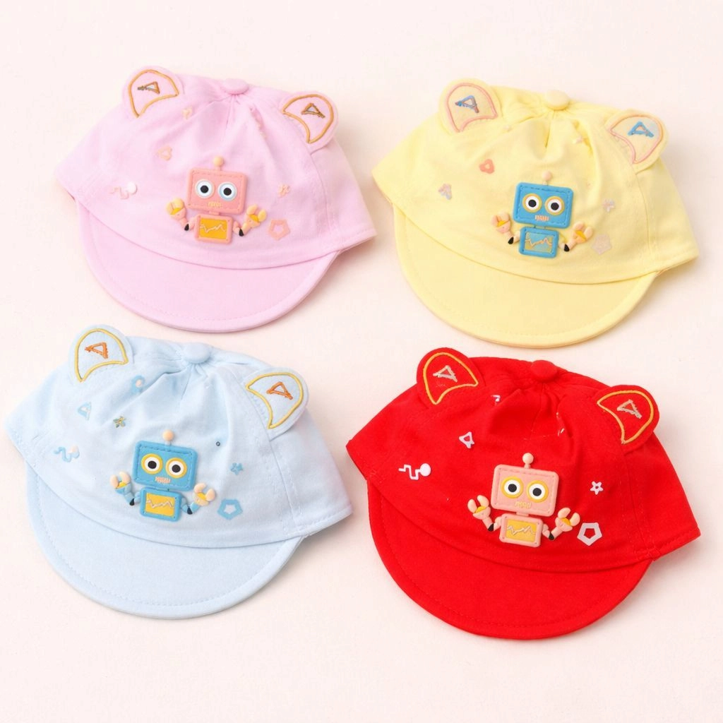Baby P-Cap Style Cotton Caps(0-6 months)