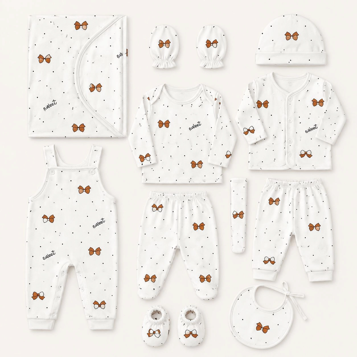 11 pcs baby winter starter set collection