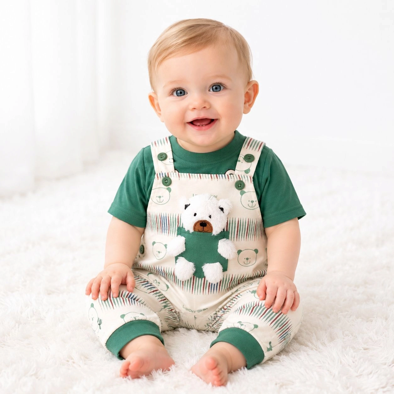 Coc Baby Rompers Collection(Green)