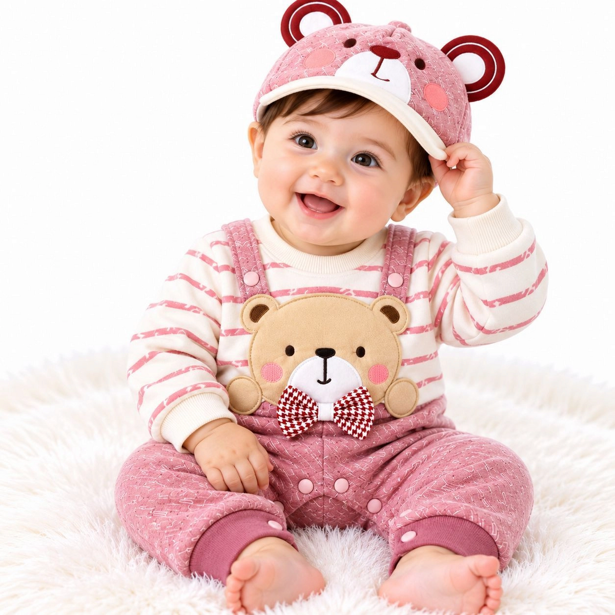 JB Baby Winter Rompers – Cozy & Stylish