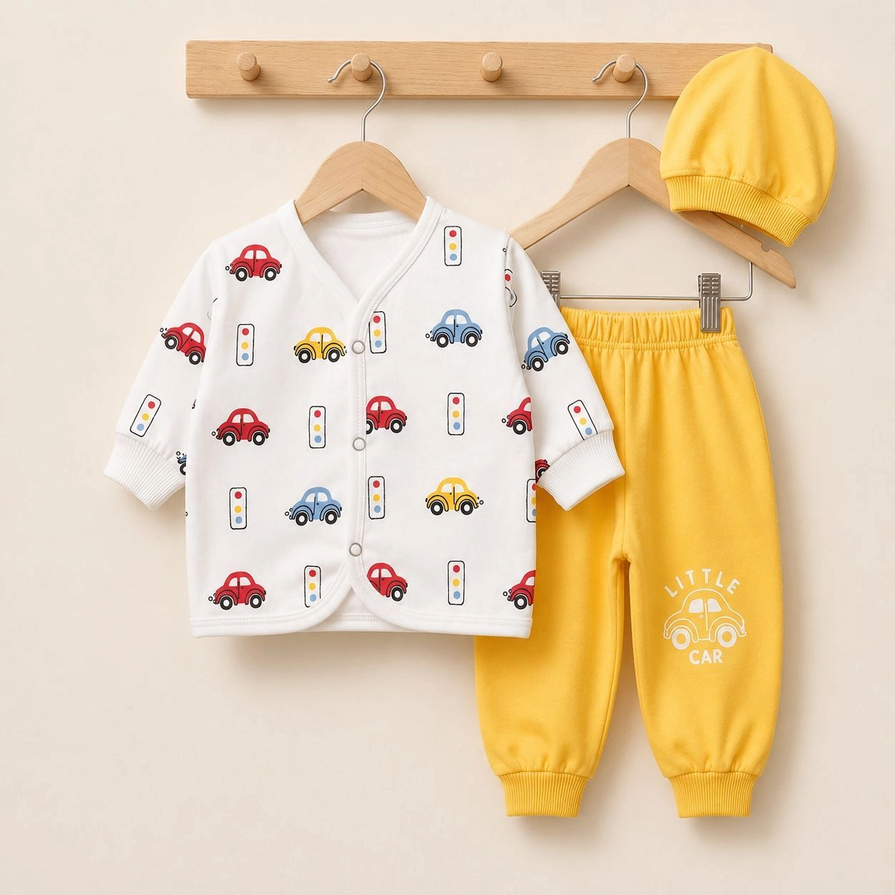 Baby Pajama Suit with Cap SK(0-3 months)