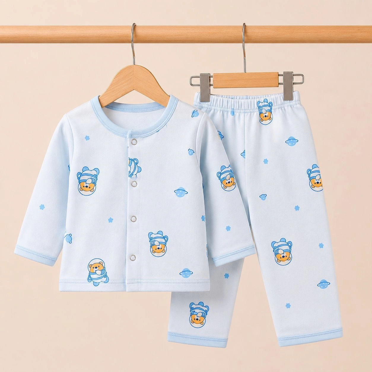 Winter Fleece 2 pc baby suits
