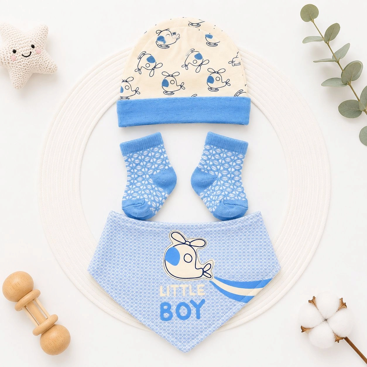 Sunnozy Baby 3-Piece Essentials Set
