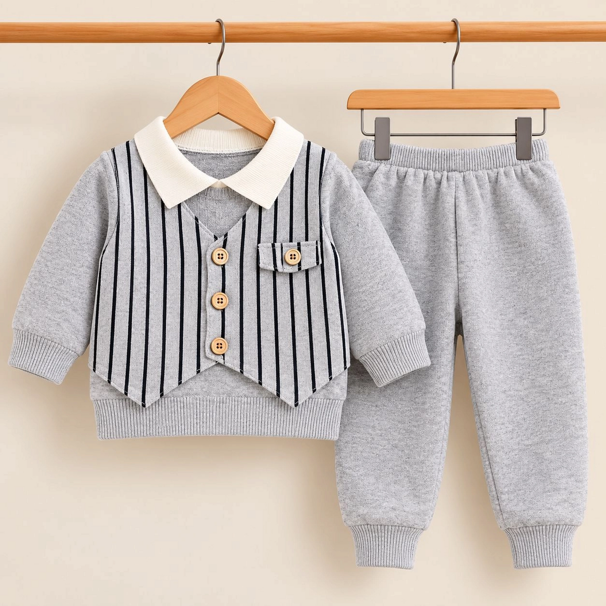 Baby Woolen Pajama Suits – Winter Collection ❄️ – winter baby 2 piece sets for newborns and infants in Pakistan | Baby Spot