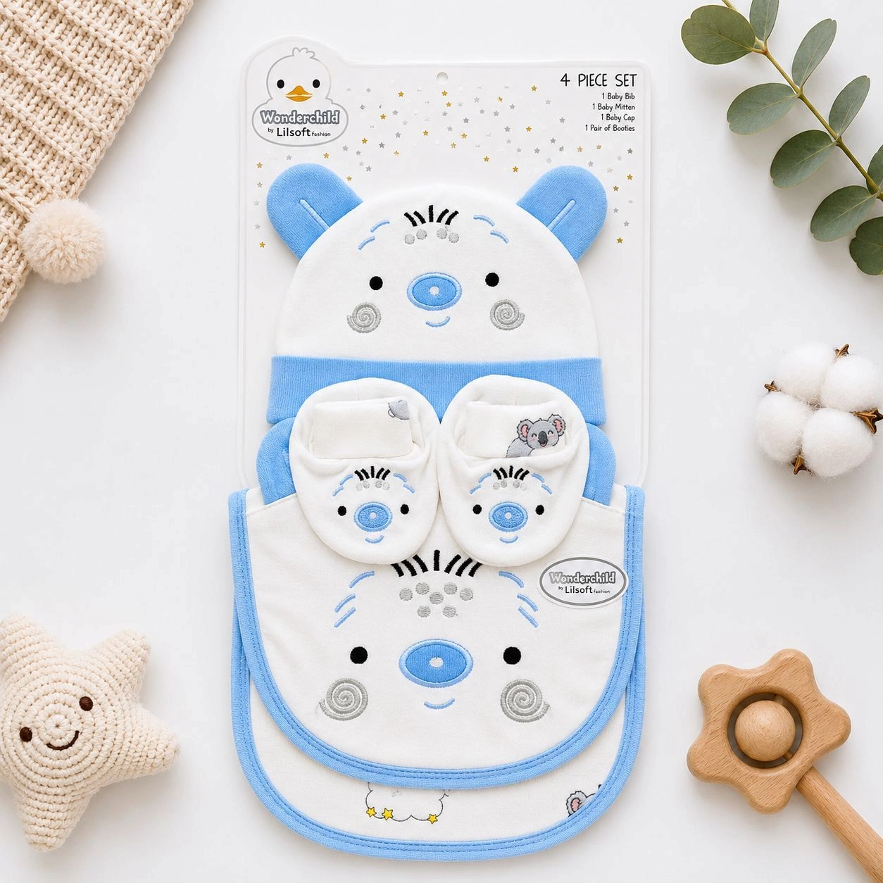 Imported Baby 4-Piece Essentials Set