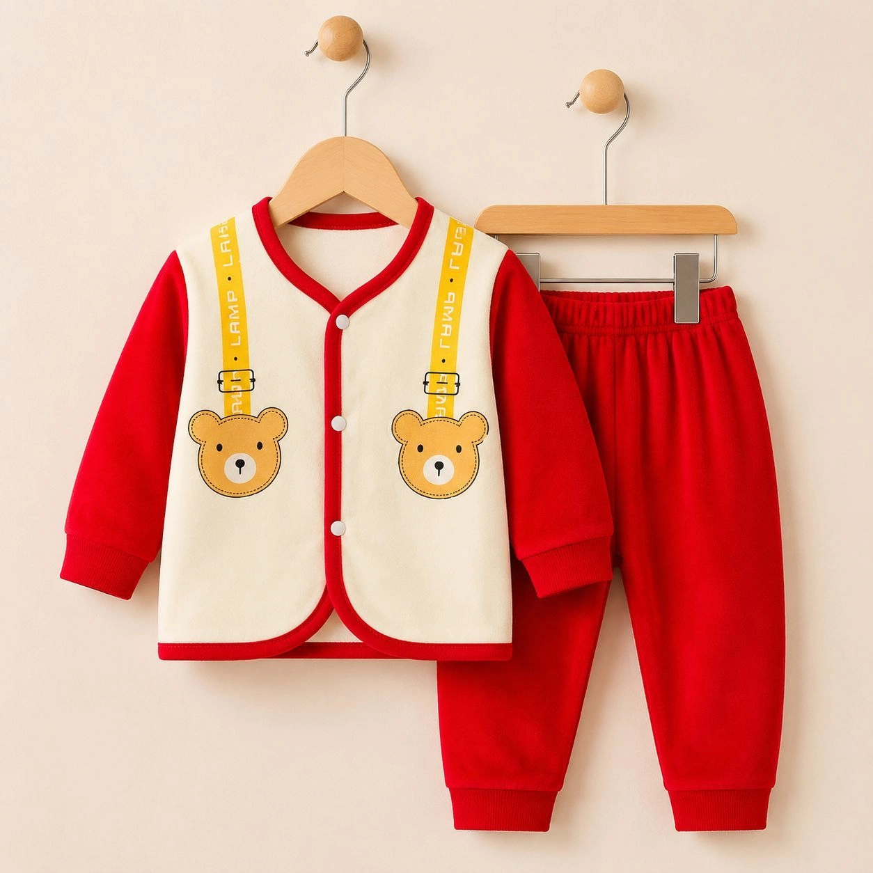 Winter Fleece 2 pc baby suits(0-3 months)