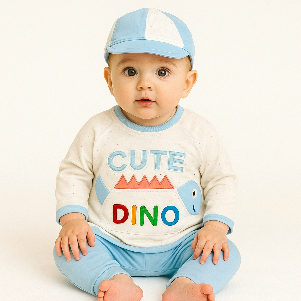 Premium Baby Pajama Shirt with Cap Collection